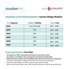 Lock Part for BMW 730d,740d,745d