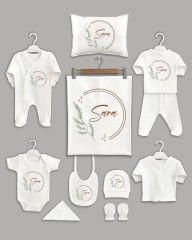 Soft Yaprak Modeli 11'li Organik İsme Özel Hastane Çıkışı