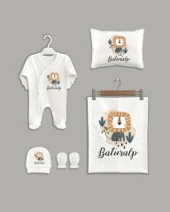 Sevimli Koala Temalı 5'li Organik İsme Özel Hastane Çıkışı