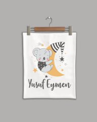 Sevimli Koala Modeli Organik Battaniye