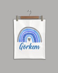 Gökkuşağı Modeli Organik Battaniye