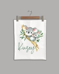 Sevimli Koala Modeli Organik Battaniye
