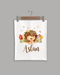 Aslan Modeli Organik Battaniye