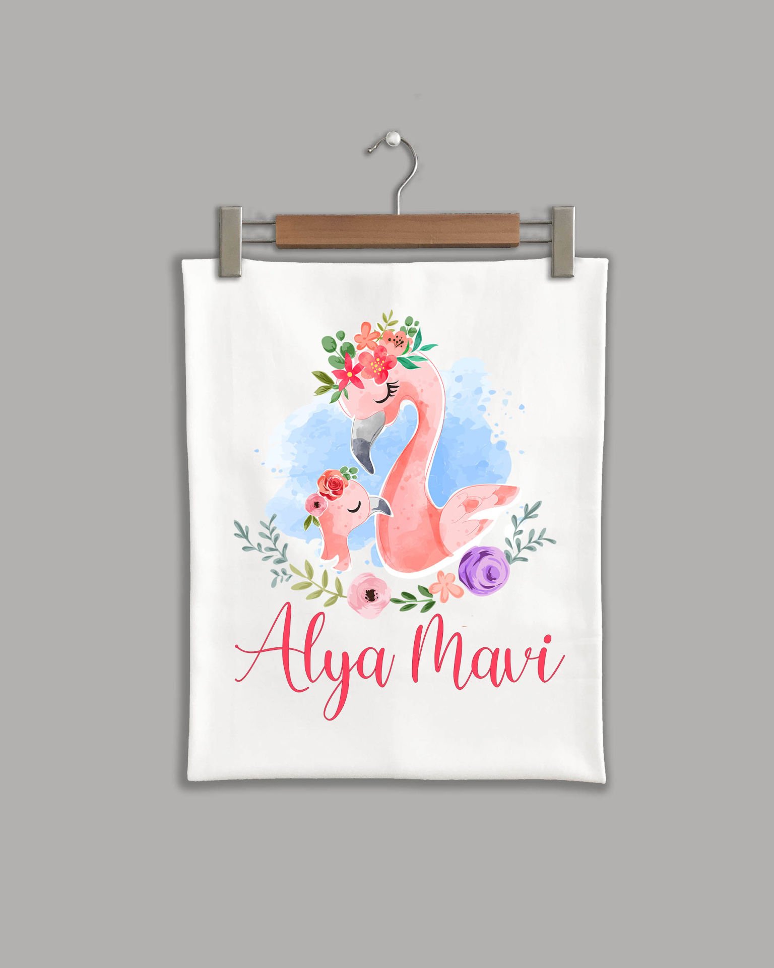 Kuğu Modeli Organik Battaniye