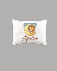 Ay Üstünde Aslan  Modeli İsimli Yastık