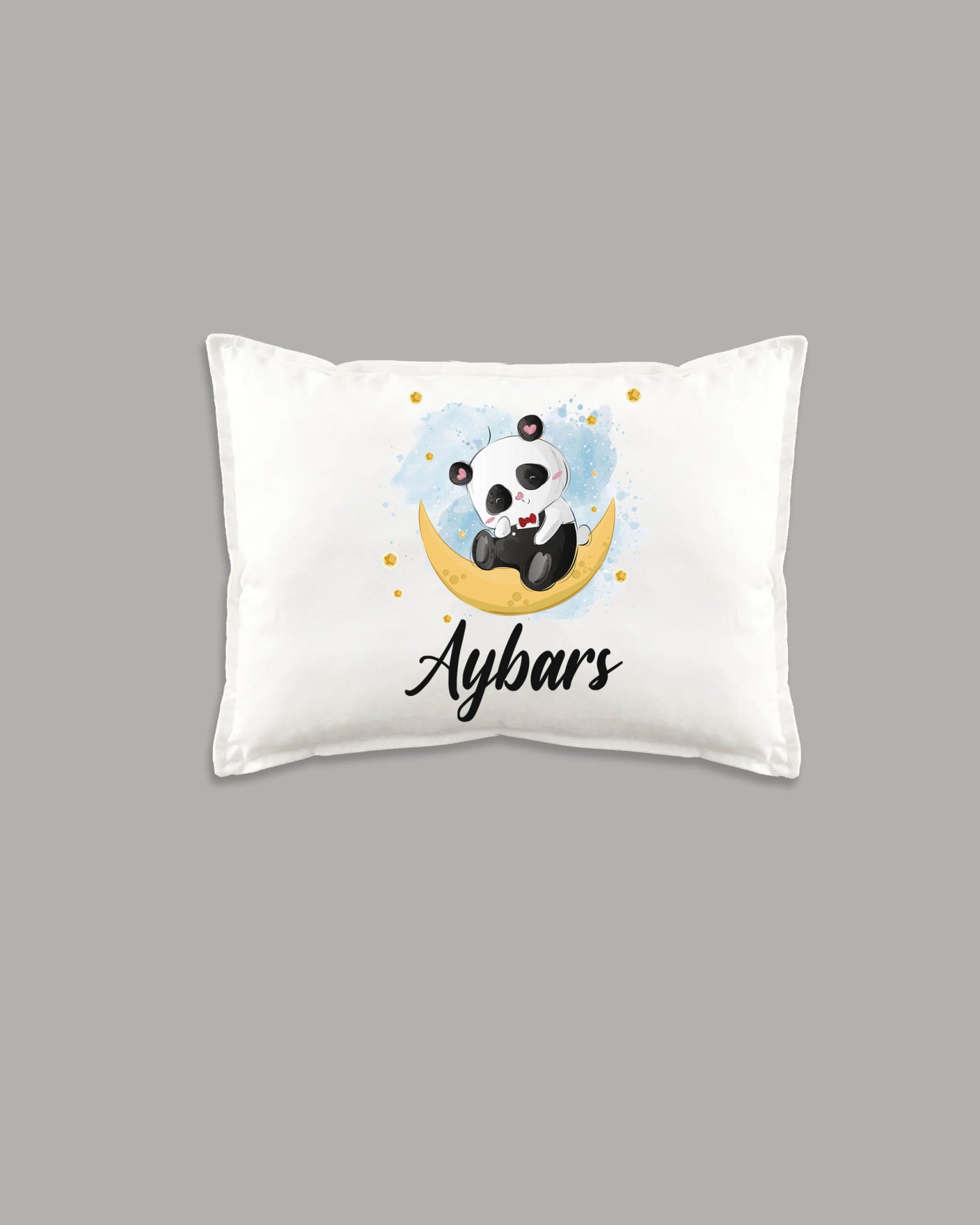 Sevimli Panda Modeli İsimli Yastık