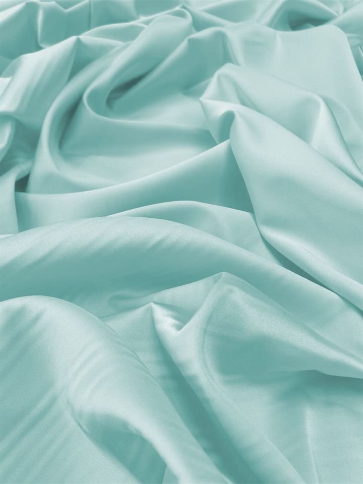 Soft Lycra Saten 1 Metre Bebe Mavi Kumaş (col-18)