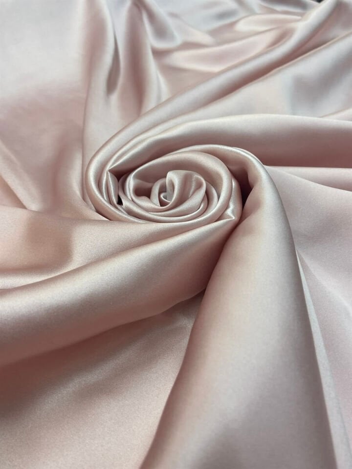 70 Gr İpek Saten 1 Metre Kumaş Pembe (col-04)