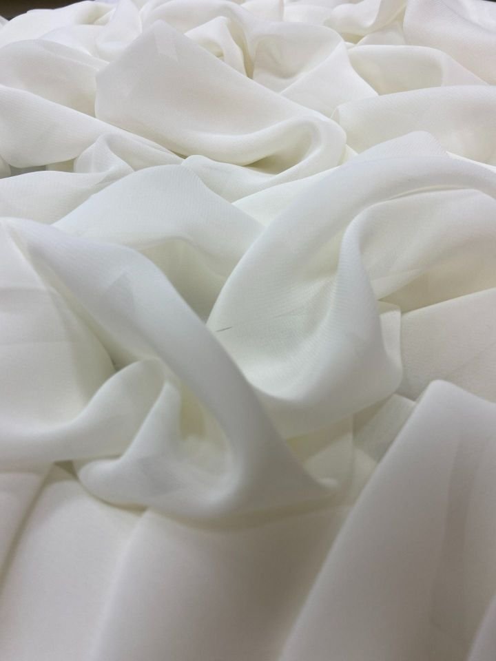 85 Gr Sentetik Silky Elegance Şifon Krem Ivory (col-03)