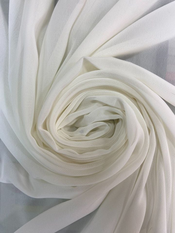 85 Gr Sentetik Silky Elegance Şifon Krem Ivory (col-03)
