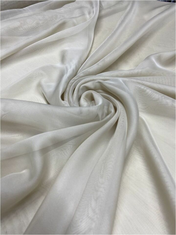Silky Touche İpeksi Şifon 1 Metre Bej Kumaş (col-03)