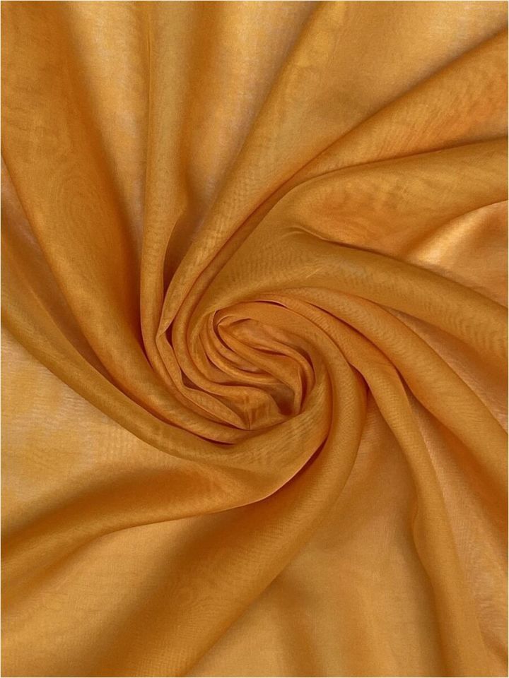 Silky Touche İpeksi Şifon 1 Metre Orange Kumaş (col-026)