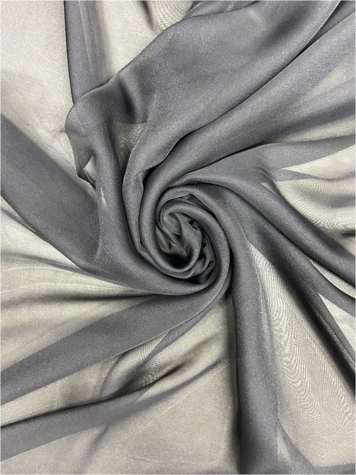 Silky Touche İpeksi Şifon 1 Metre Siyah Kumaş (col-030)