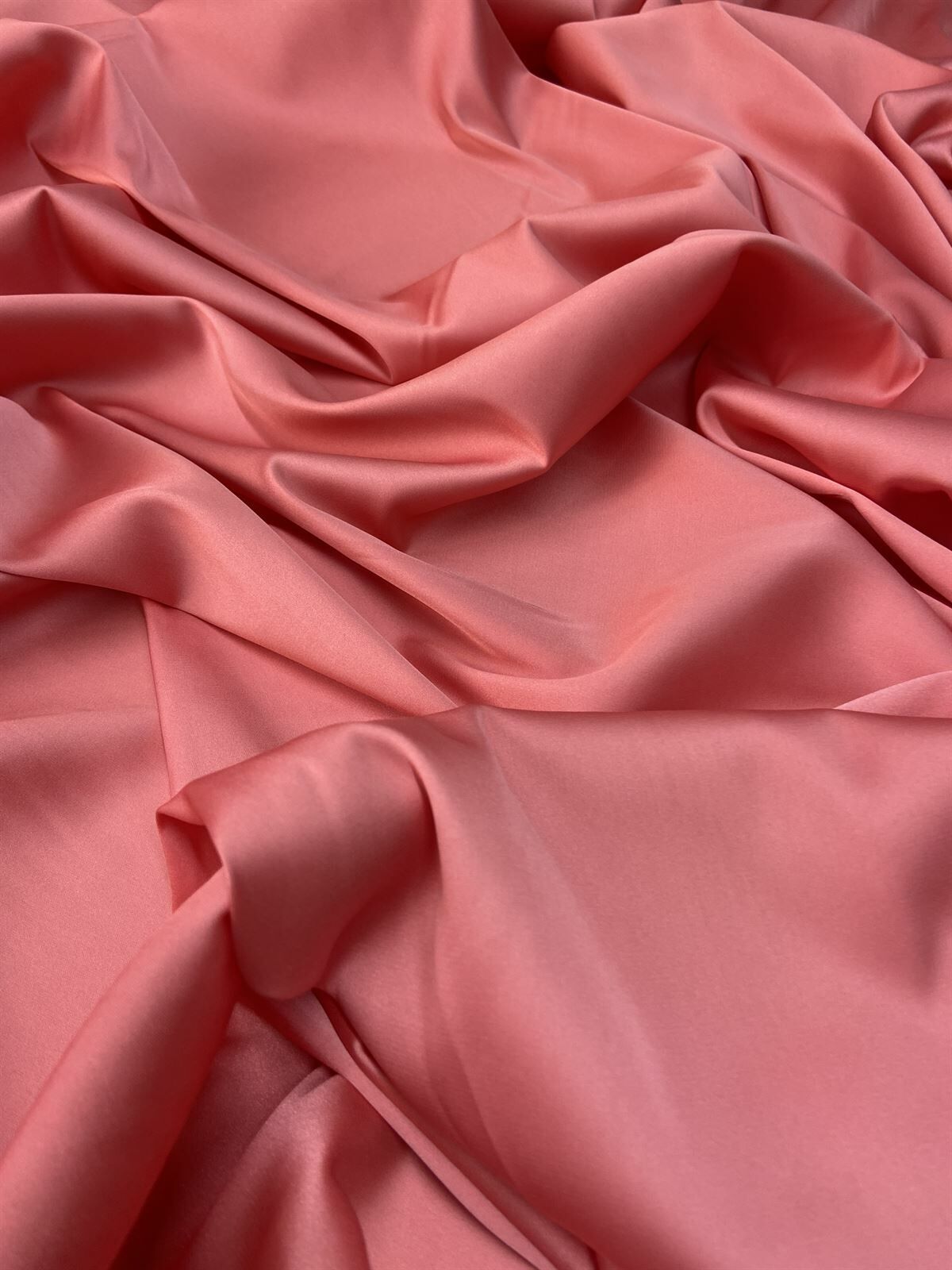 Soft Lycra Saten 1 Metre Coral Kumaş (col-11)