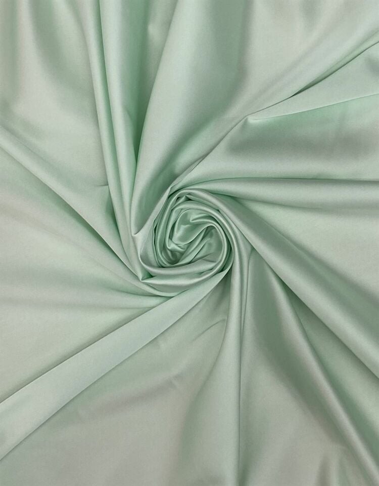 Soft Lycra Satin 1 Meter Aqua Green Fabric (col-17)
