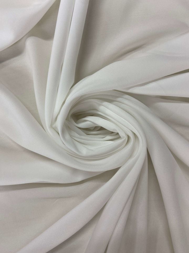 Poly Mongol 1 Metre Kırık Beyaz Kumaş (col-01)