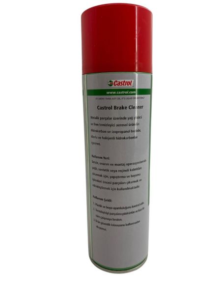 Castrol Fren Balata Ve Genel Temizleme Spreyi 500 Ml