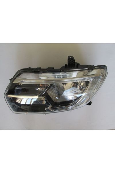 Renault Symbol- 17/21; Far Lambası Sol Manuel Siyah Ledli (AYFAR) 260606236r