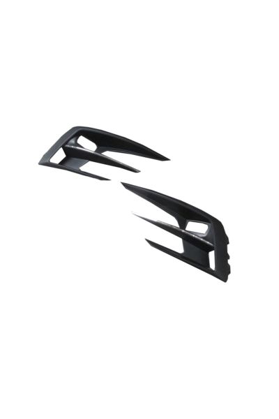 Renault Megane 4 Sd 21/24 Sis Lamba Kapağı Sağ/sol Set/sis Delikli/siyah/nikelaj Çıtalı (Tyg)