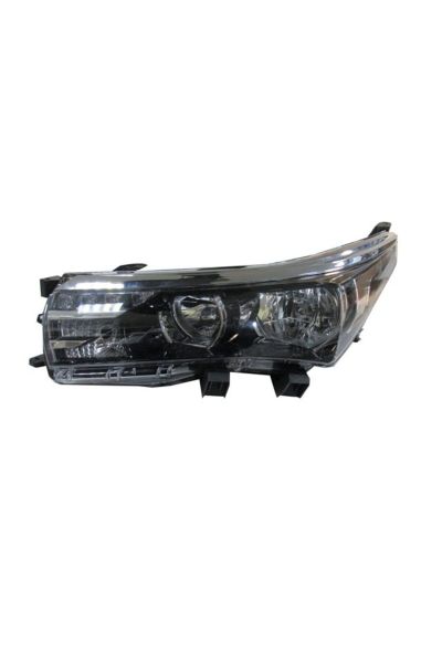 Toyota -nde180-13/16; Uyumlu Far Lambası Sol Elektrikli/motorsuz/ledli/nikelaj Çıtalı 81170-02e70