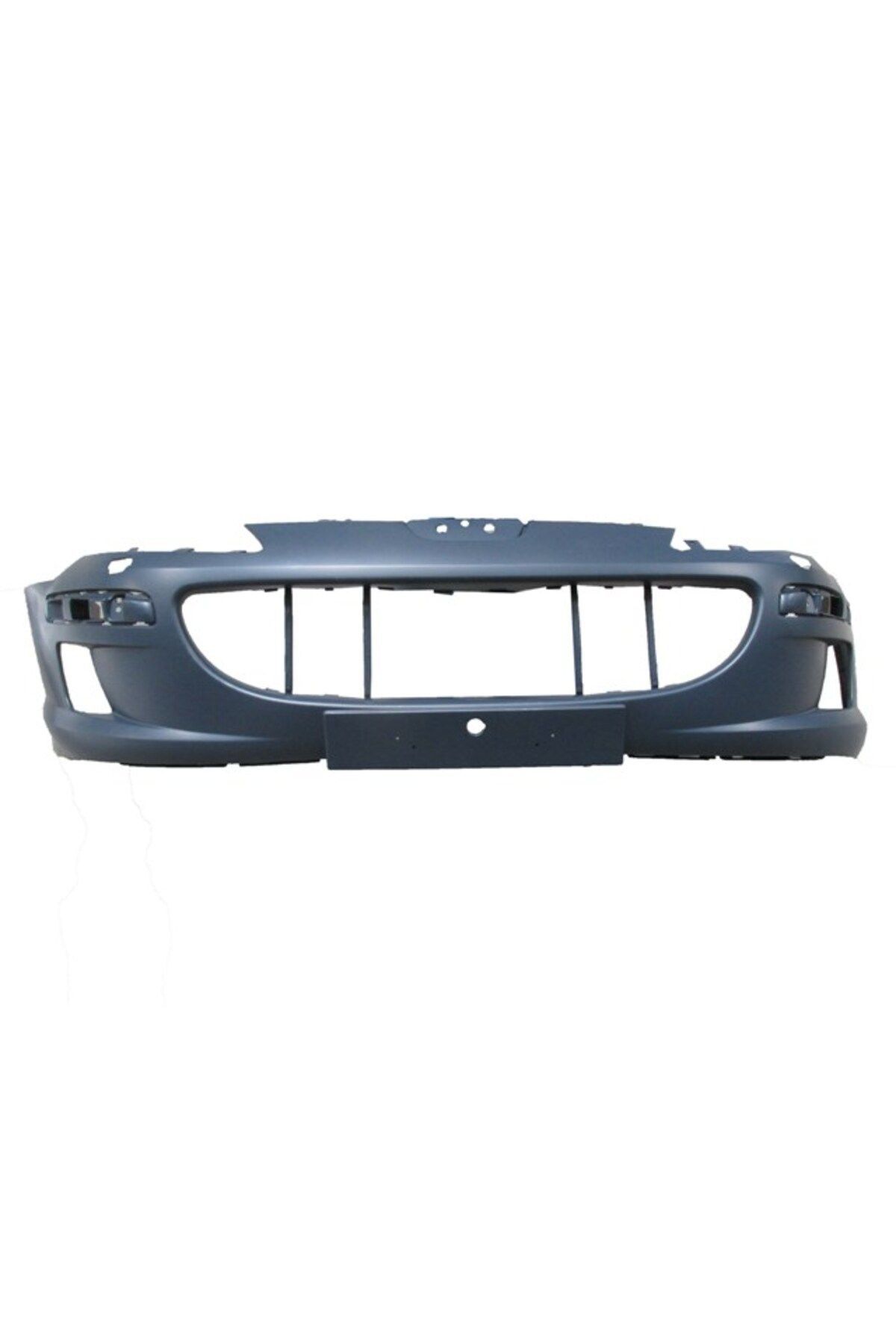 Peugeot 407 04/11 Ön Tampon Gri (Astarlı (Bant/sis Delikli (Far Yıkama Delikli) Tw)