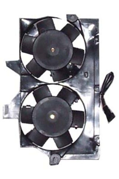 Ford Transit V184 02/06 Klima Fan Davlumbazı Komple Çiftli Motorsuz (Traveller Tipi) (Tw)