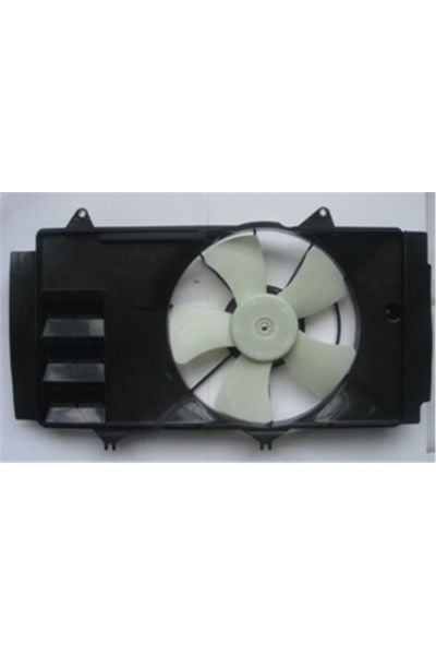 Toyota Yarıs- 00/02 Radyatör Fan Davlumbazı Komple 1.4cc D-4d (5kanat) (siyah) (tw) 16711-0n011
