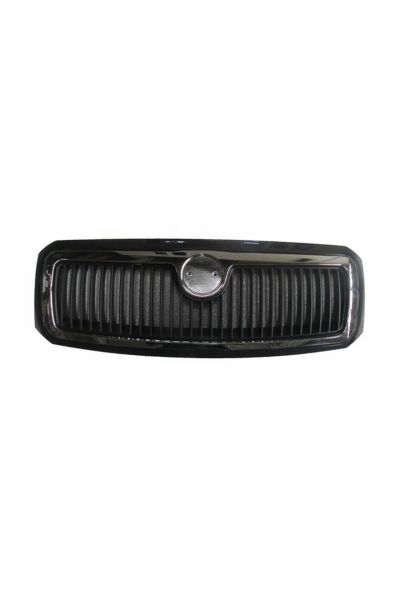 Skoda Fabıa- 01/04; Ön Panjur Siyah (NİKELAJ ÇERÇEVELİ) (TW-Y) 6y085366801c