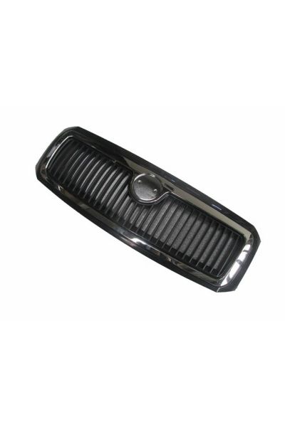 Skoda Fabıa- 01/04; Ön Panjur Siyah (NİKELAJ ÇERÇEVELİ) (TW-Y) 6y085366801c