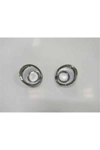 Fıat Fıorıno- 08/12 Sis Lamba Kapağı Sağ/sol Set (2 Parça) Sis Delikli Nikelajlı 735462203