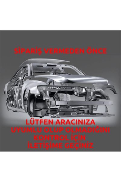 Dacıa Logan- Mcv- 06/08 Ön Tampon Panjuru  uyumlu  Siyah (tw) 6001549314
