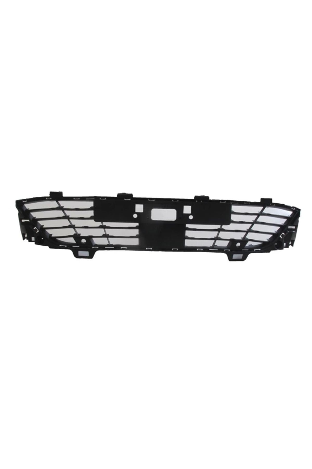 Renault Clıo- 5- Hb- 20/23; Ön Tampon Panjuru Siyah (SENSÖR DELİKSİZ) 622541469r
