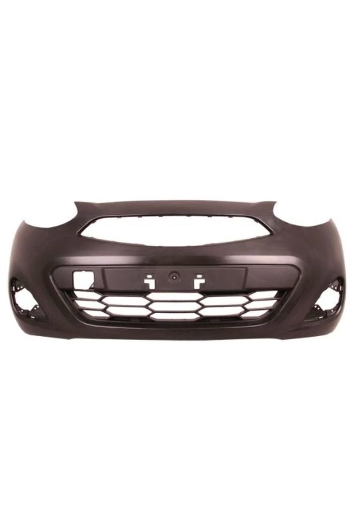 Nıssan Mıcra- K13- 13/18; Ön Tampon Siyah (SİS DELİKLİ)(TÜV)(LM) (OEM NO: 62022-3HN0H)