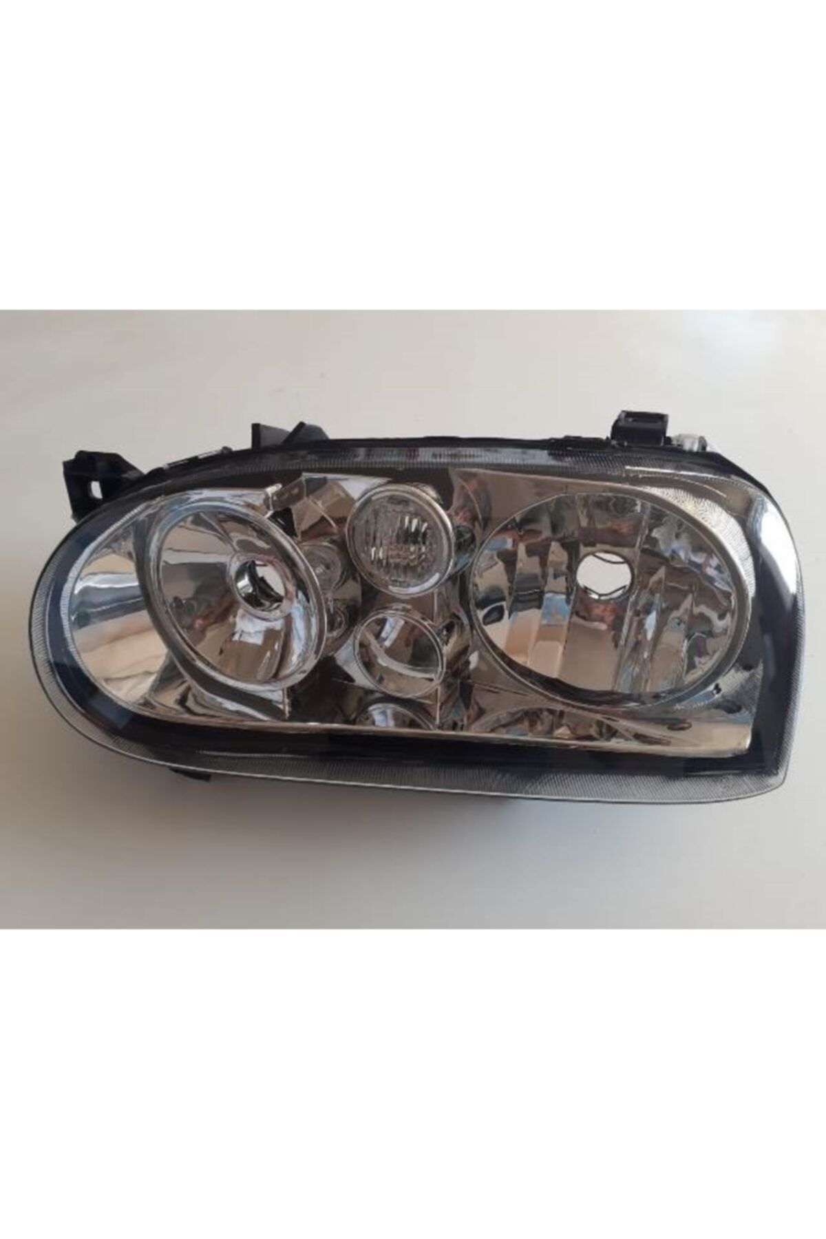 Volkswagen Golf 3 92/98 Uyumlu Far Lambası Sol Manuel Elektrikli Sissiz Şeffaf Cam 1h69