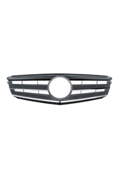 Mercedes C Class- W204- 07/11; Ön Panjur Gümüş Gri (nikelaj Kaplamalı) (tyg) - 20488000239776