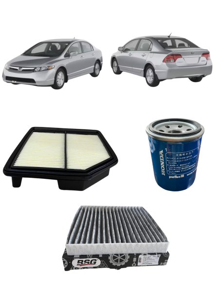 Honda Civic Fb6 1.6 Filtre Bakım Seti 2007-2012