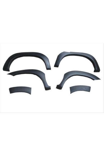 Toyota Hılux- Pıck Up Vıgo- D4d 05/11; Çamurluk Ağzı Plastiği Ve Tampon Dodik Seti (6 Parça)(4x4)(tw
