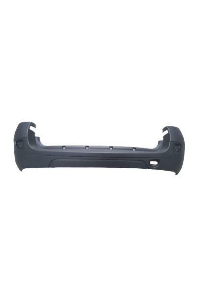Dacia Logan Mcv 06/08 Arka Tampon Siyah (Reflektör Delikli) (Eurobump)
