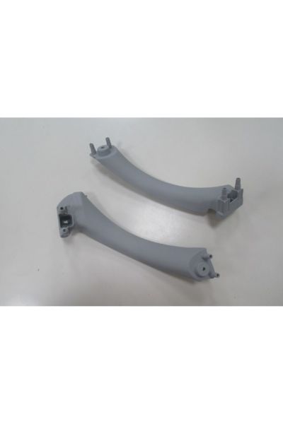 (Yeni Ürün!!!)bmw 3 Seri E90 05/11 Ön Kapı İç Çekme Kolu Sağ/sol Set (2 Parça) Gri