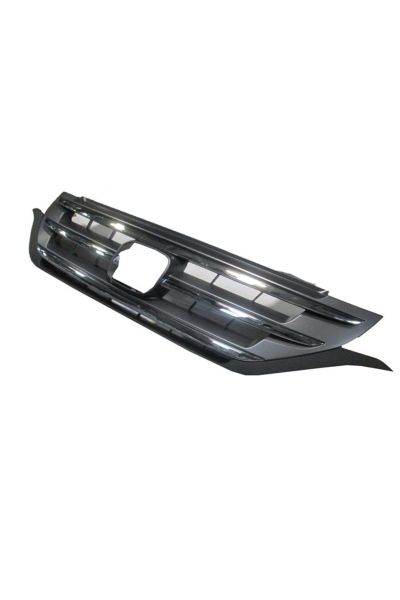 Honda Crv 13/14 Ön Panjur Koyu Gri/nikelaj Çıtalı (Alt Çıtası İle Birlikte) (Tw)