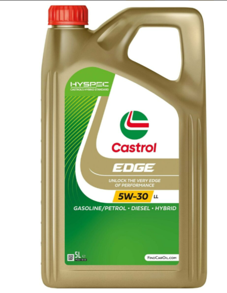 Castrol 5W 30 Edge LL 5 litre Üretim:2024