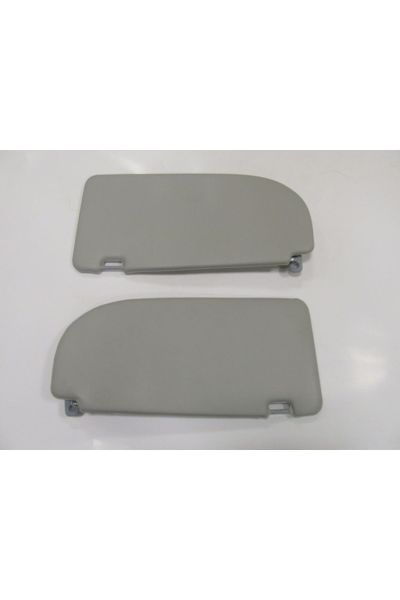 Volkswagen Caddy- 11/15; Güneşlik Gri Sağ/sol Set 2 Parça 2k0857551g2f4