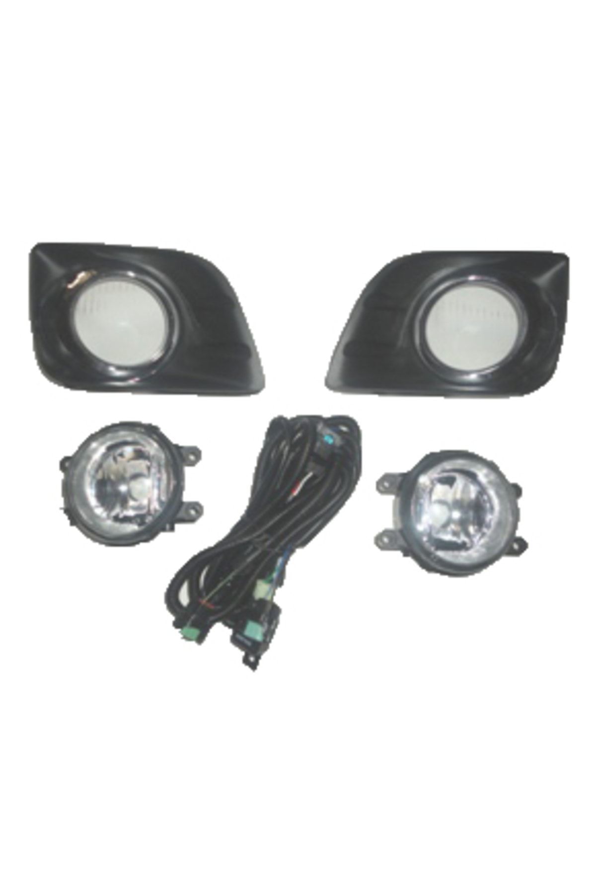 Toyota Landcruıser- Prado- 09/13; Sis Lambası Sağ/sol Set 2parça Sis Kapaklı/tesisatlı (famella)