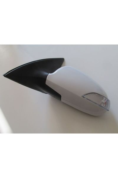 Hyundaı I30-07/12;kapı Aynası Sol Elektrikli/sinyalli/beyaz Kapaklı(SİNYALİ KISA)(5FİŞ) 87610-2c120