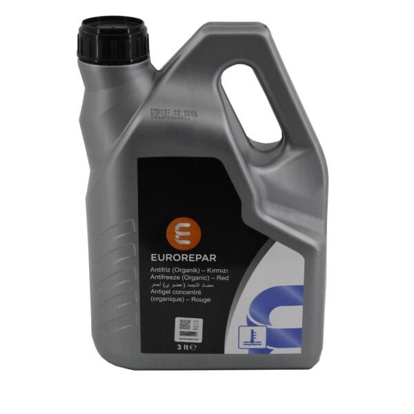 Eurorepar Kırmızı 3L Antifriz -74°C