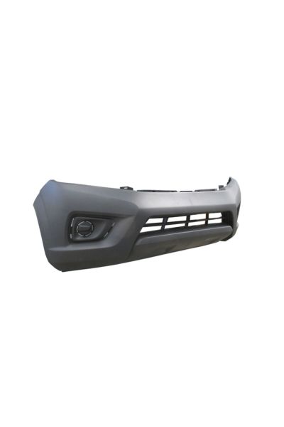 Nissan Pick Up Navara 16/18 Ön Tampon Siyah (Pütürlü/faryıkamasız/sis Deliksiz/sis Yuvaaçılab