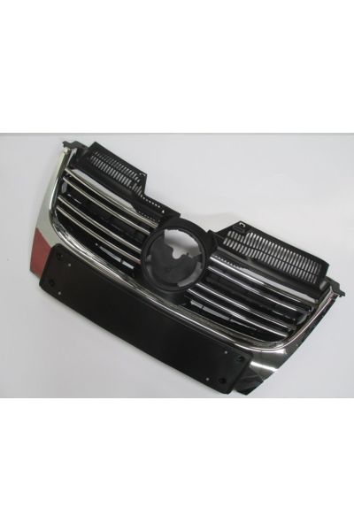 Volkswagen Jetta-5-06/10; Ön Panjur Nikelaj Kaplamalı Sensör Deliksiz Plakalık 52 Cm 1k5853653a9b9