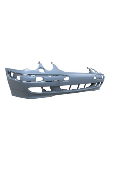 Mercedes E Class- W210- 00/02; Ön Tampon Koyu Gri (SİS/BAND DELİKLİ/FAR YIKAMA DELİKLİ) 2108852325