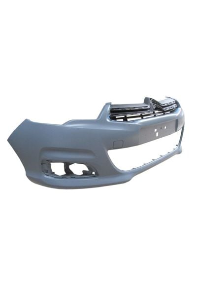 Citroen C4 11/17 Ön Tampon Siyah (Astarlı Far Yıkamasız/sis Delikli/sensör Deliksiz(tüv)(tyg)