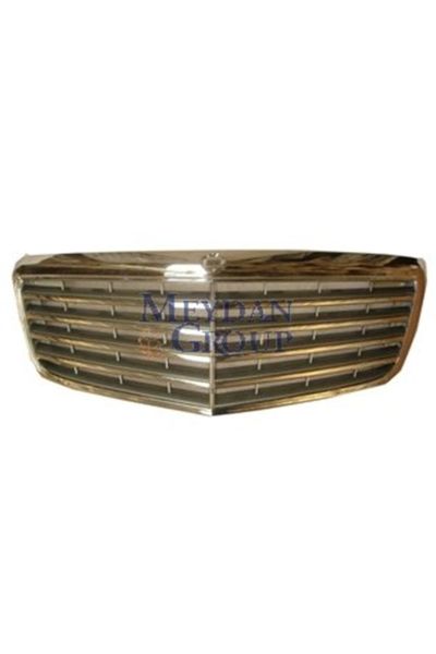 Mercedes E Class- W211- 03/06; Ön Panjur/nikelajlı/gümüş Gri (9çıtalı) (tw)